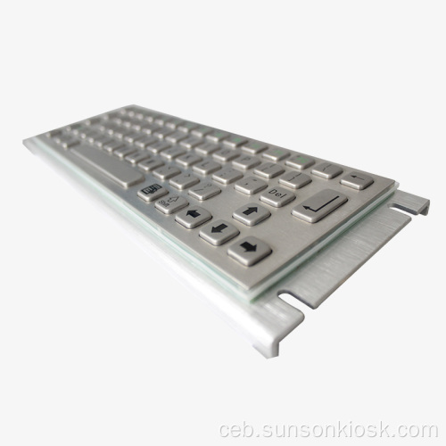 Braille Metal Keyboard ug Track Ball